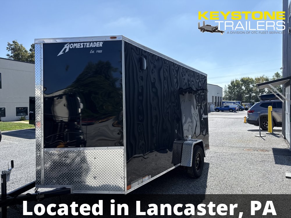 2026 Homesteader Trailers - 712IS - Black - 7x12 - 2,990#