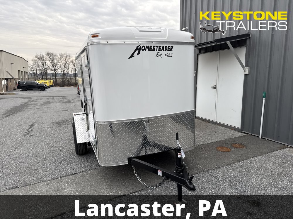 2026 Homesteader - 508CS - White - 5x8 - 2,990#