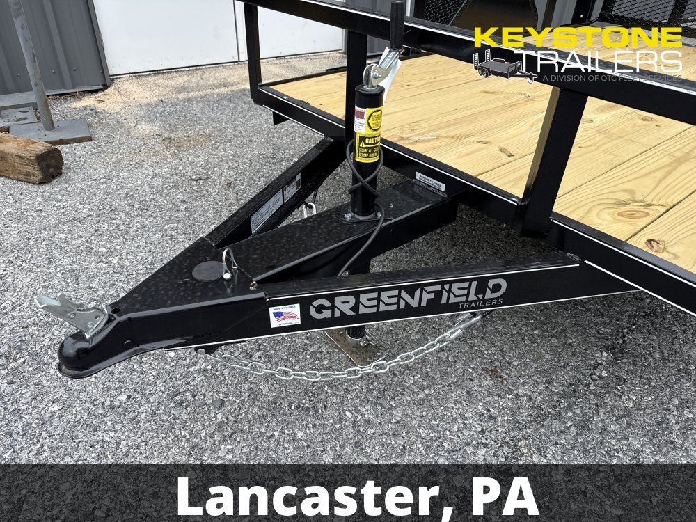 2026 Greenfield Welding - U5.5X8-3K - Black - 5x8 - 2,990#