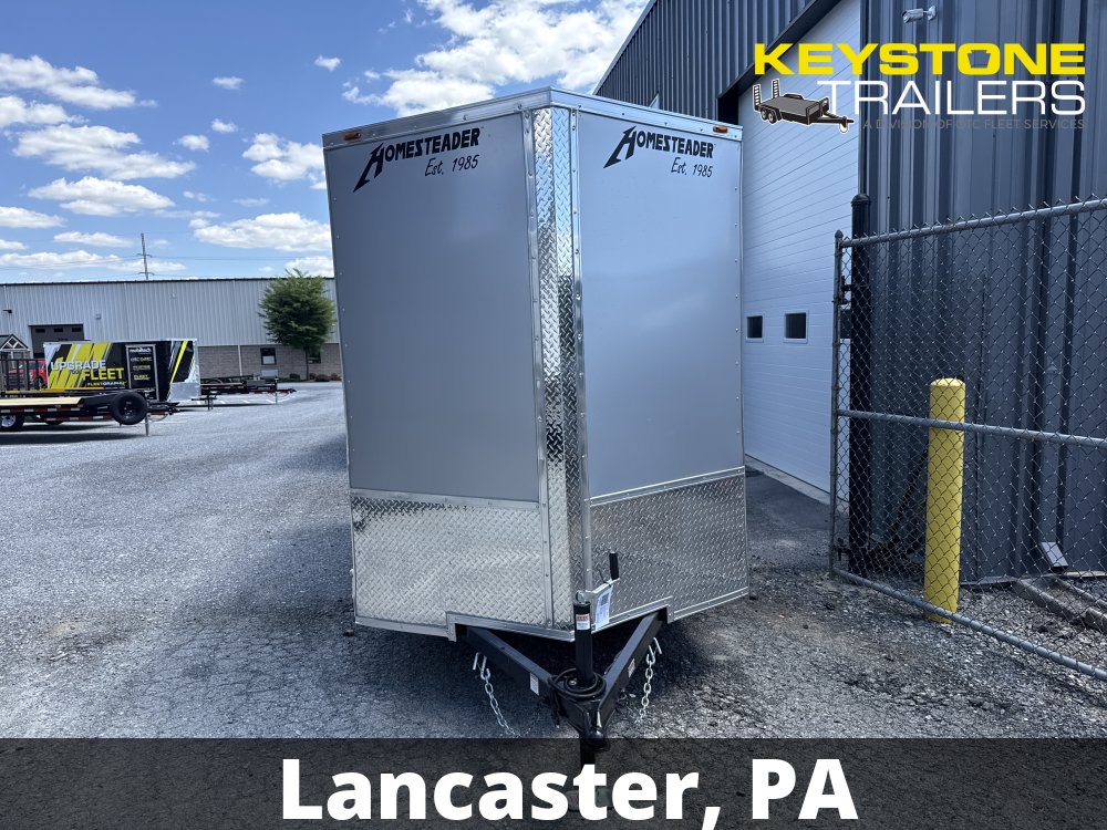 2027 Homesteader - 612IS - Silver Mist - 6x12 - 2,990#