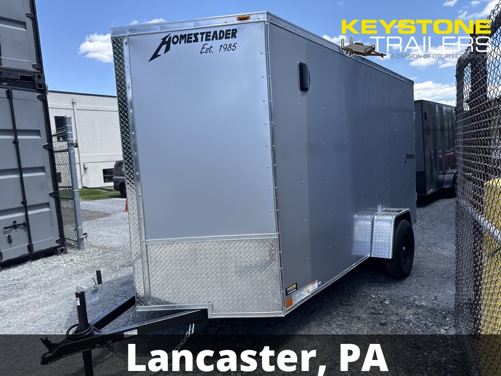 2027 Homesteader - 612IS - Silver Mist - 6x12 - 2,990#