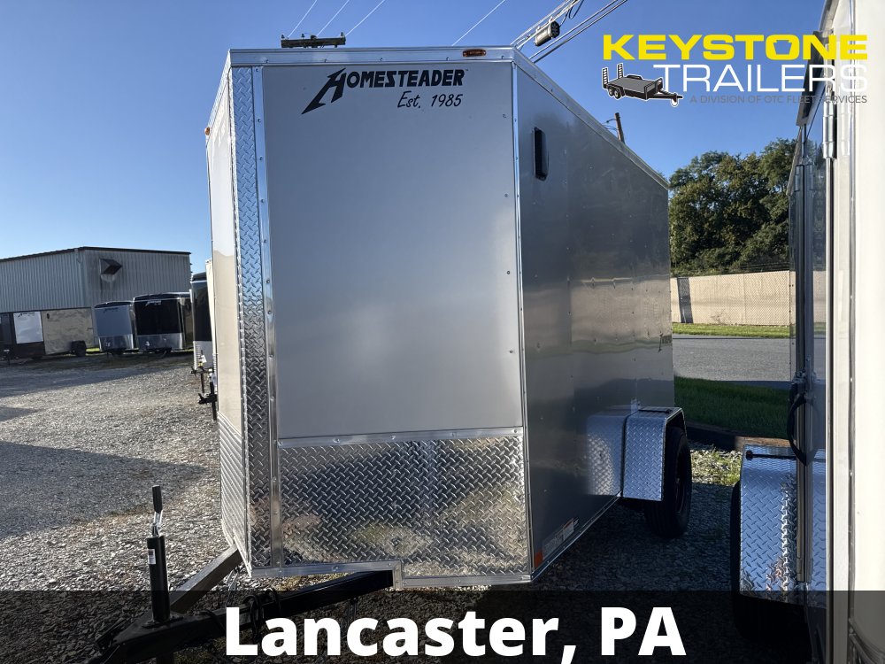 2027 Homesteader - 610IS - Silver Mist - 6'x10' - 2,990#