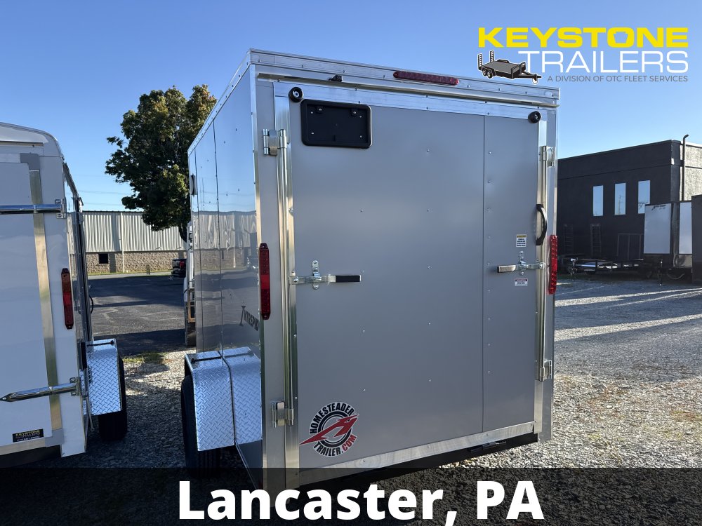 2027 Homesteader - 610IS - Silver Mist - 6'x10' - 2,990#