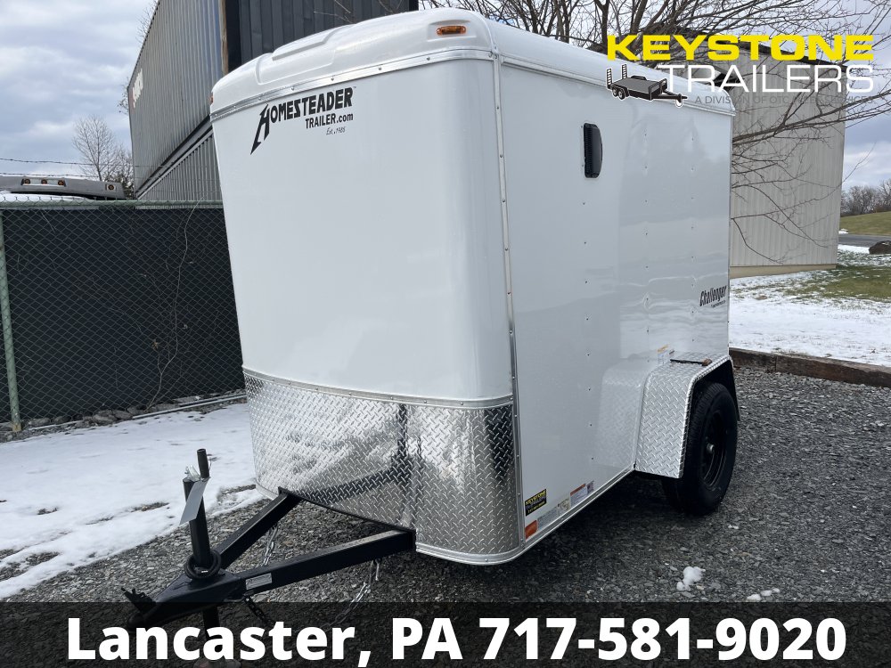 2025 Homesteader Trailers - 508CS - White - 5x8 - 2,990#