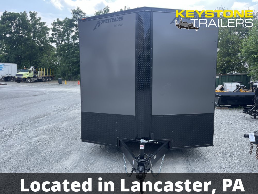 2026 Homesteader Trailers - 820IH - Gray - 8.5x20 - 9,950#