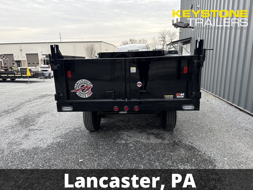 2026 Homesteader - 610MB - Black - 6x10 - 9,950#