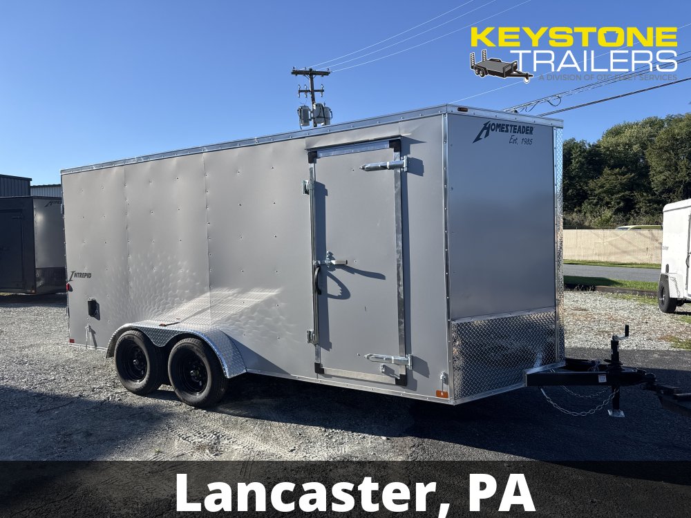 2027 Homesteader - 716IT - Silver Mist - 7'x16' - 7,000#
