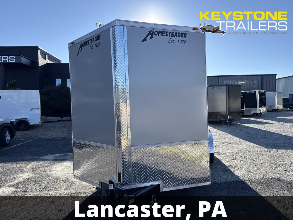 2027 Homesteader - 716IT - Silver Mist - 7'x16' - 7,000#