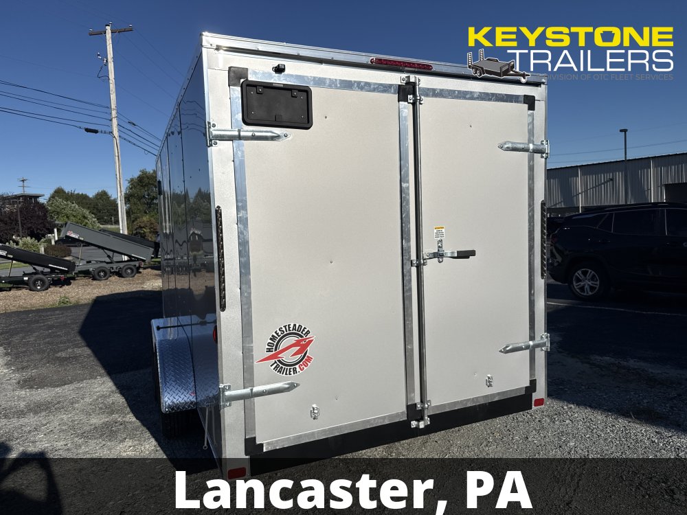2027 Homesteader - 716IT - Silver Mist - 7'x16' - 7,000#
