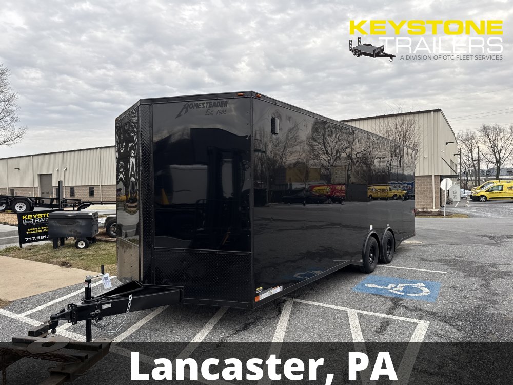 2026 Homesteader - 824IH - Black - 8.5x24 - 9,950#