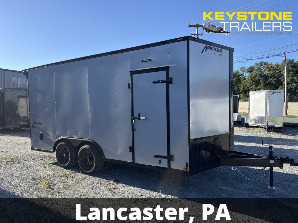 2027 Homesteader - 816IH - Silver Mist - 8.5'x16' - 9,950#