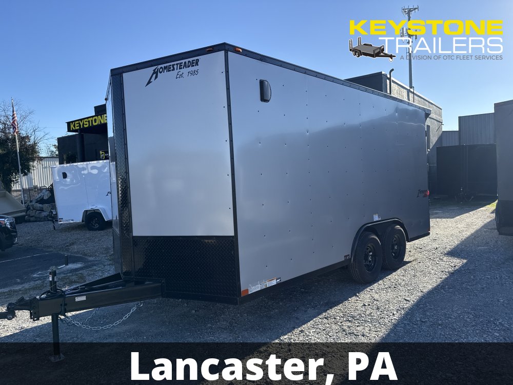 2027 Homesteader - 816IH - Silver Mist - 8.5'x16' - 9,950#