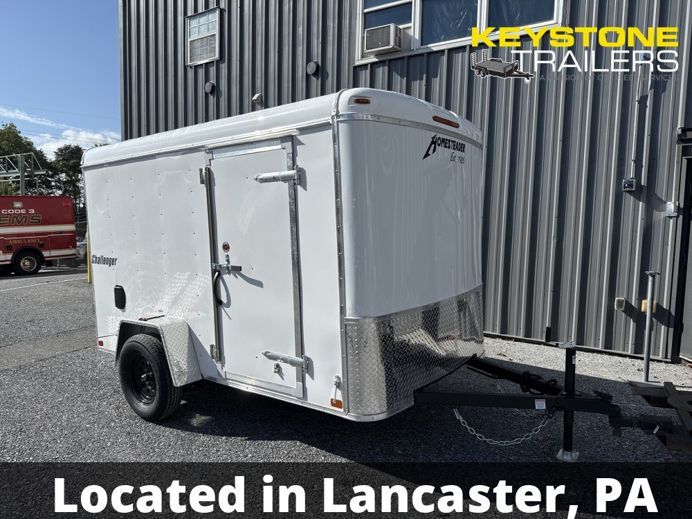 2026 Homesteader Trailers - 610CS - White - 6x10 - 2,990#