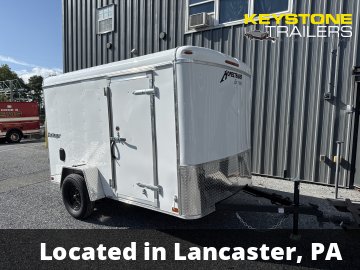 2026 Homesteader Trailers - 610CS - White - 6x10 - 2,990#