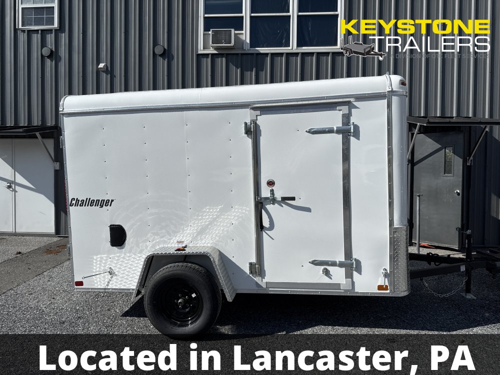 2026 Homesteader Trailers - 610CS - White - 6x10 - 2,990#