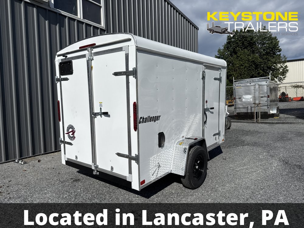 2026 Homesteader Trailers - 610CS - White - 6x10 - 2,990#