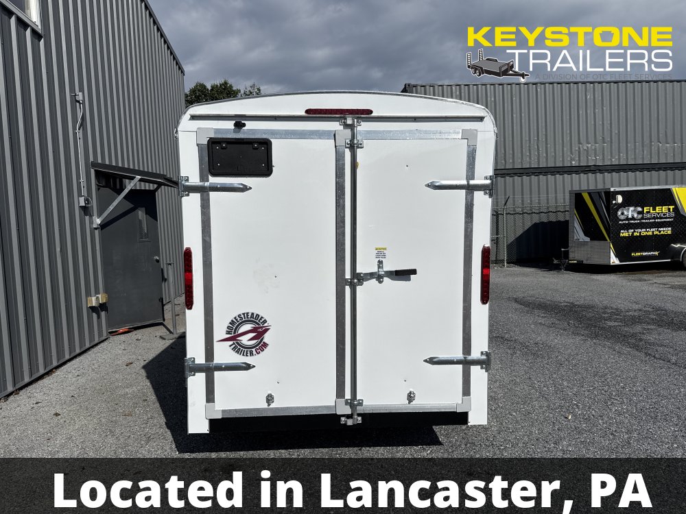 2026 Homesteader Trailers - 610CS - White - 6x10 - 2,990#