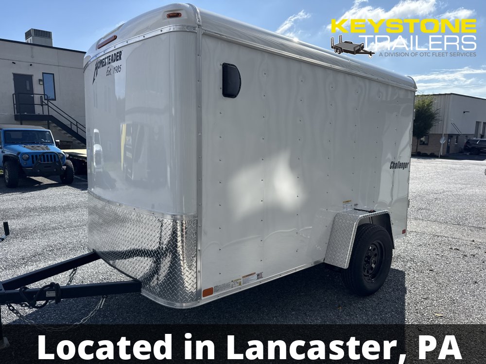 2026 Homesteader Trailers - 610CS - White - 6x10 - 2,990#