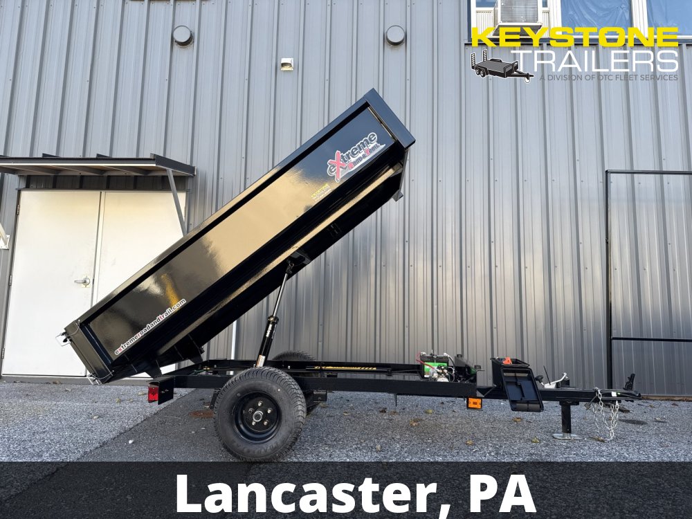 New 4.2x7 2,530# Dump Trailer