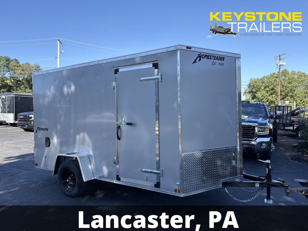 2027 Homesteader - 712IS - Silver Mist - 7'x12' - 2,990#