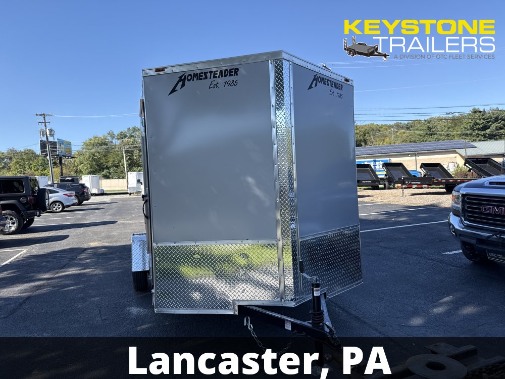 2027 Homesteader - 712IS - Silver Mist - 7'x12' - 2,990#