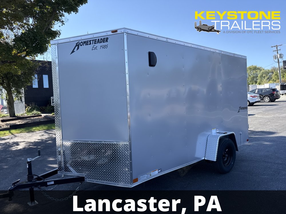 2027 Homesteader - 712IS - Silver Mist - 7'x12' - 2,990#