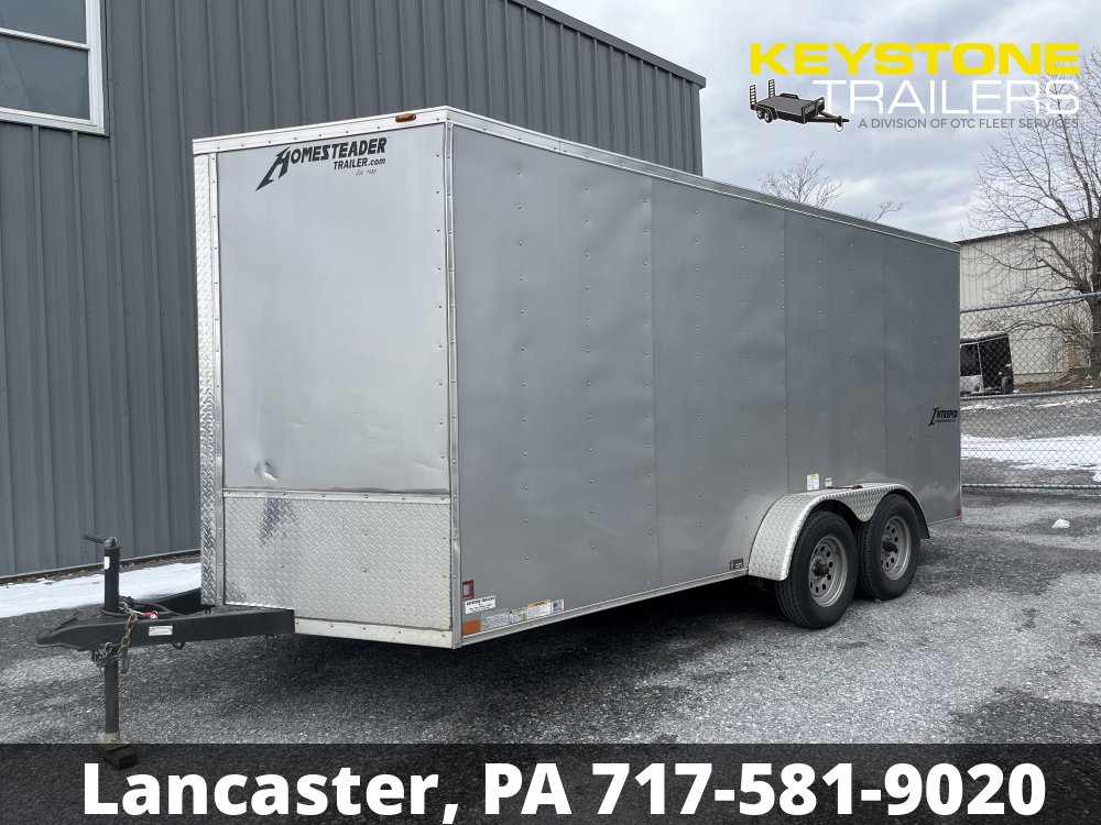 2022 Homesteader Trailers - 716IT - Silver - 7x16 - 7,000#