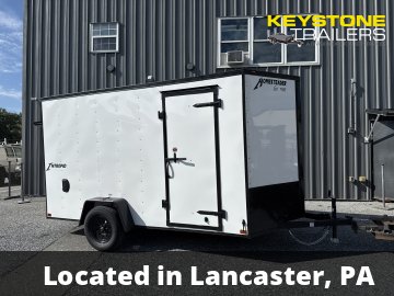 2026 Homesteader Trailers - 612IS - White - 6x12 - 2,990#