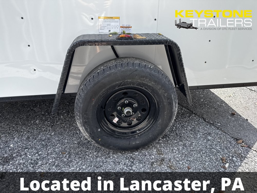 2026 Homesteader Trailers - 612IS - White - 6x12 - 2,990#