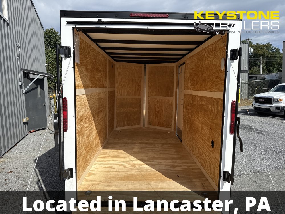 2026 Homesteader Trailers - 612IS - White - 6x12 - 2,990#