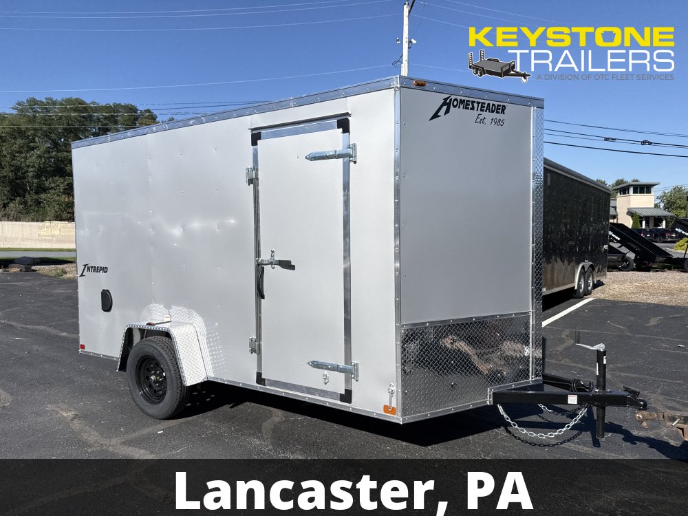 2027 Homesteader - 712IS - Silver Mist - 7'x12' - 2,990#