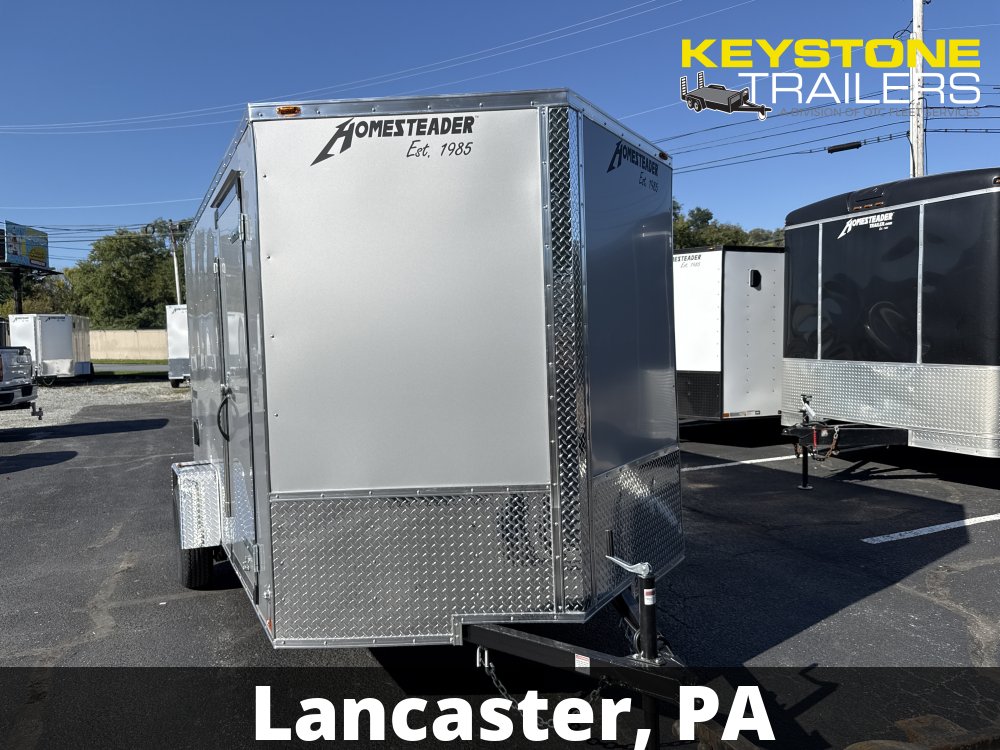 2027 Homesteader - 712IS - Silver Mist - 7'x12' - 2,990#