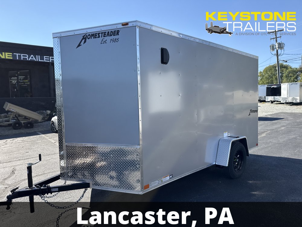2027 Homesteader - 712IS - Silver Mist - 7'x12' - 2,990#