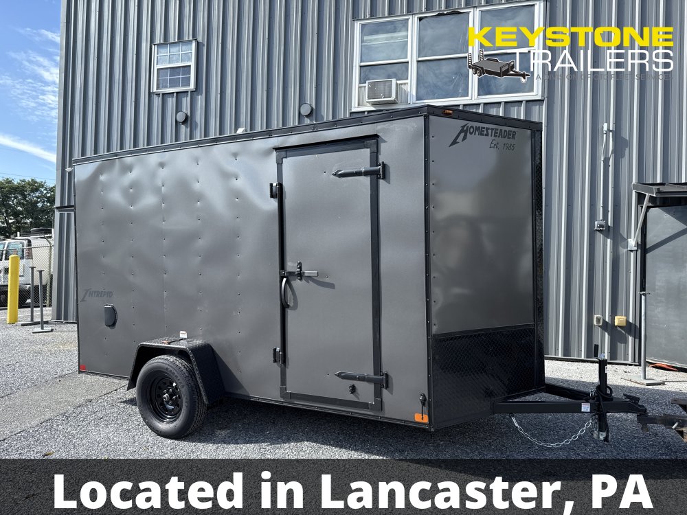2026 Homesteader Trailers - 612IS - Gray - 6x12 - 2,990#