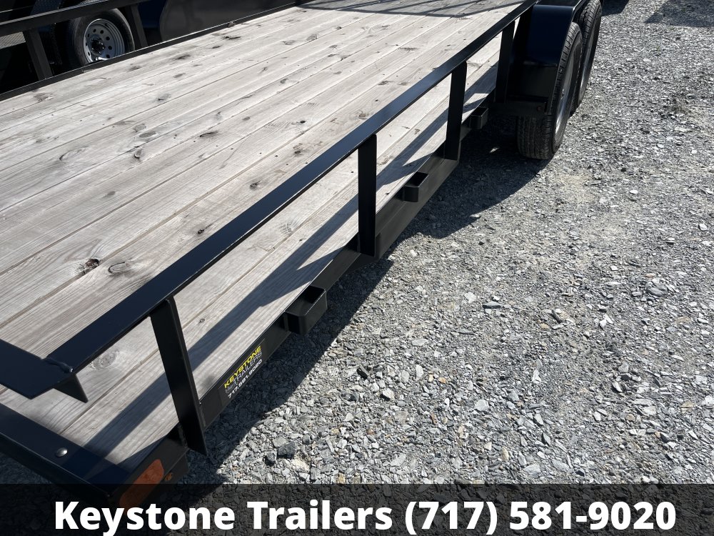 2024 Greenfield Welding - U83X18-7K - Black/Black - 7x18 - 7,000#