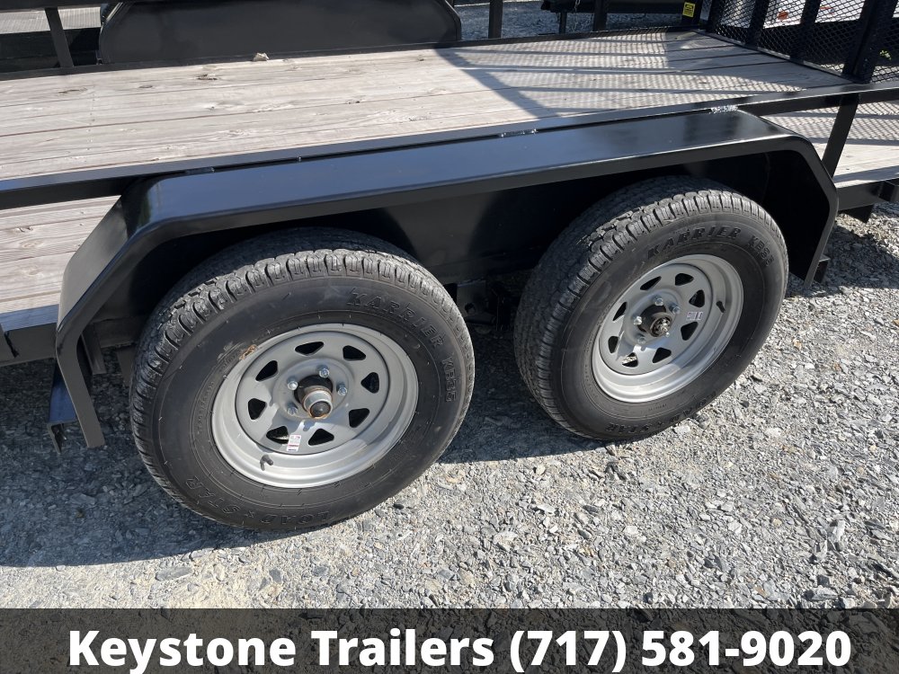 2024 Greenfield Welding - U83X18-7K - Black/Black - 7x18 - 7,000#