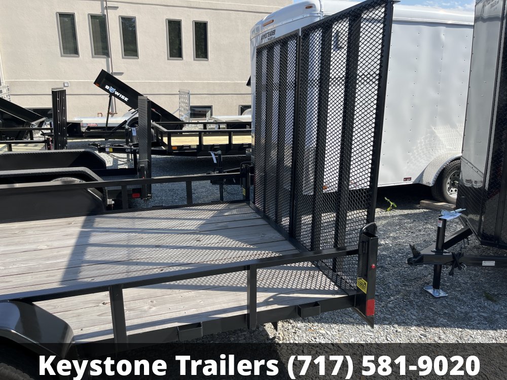 2024 Greenfield Welding - U83X18-7K - Black/Black - 7x18 - 7,000#