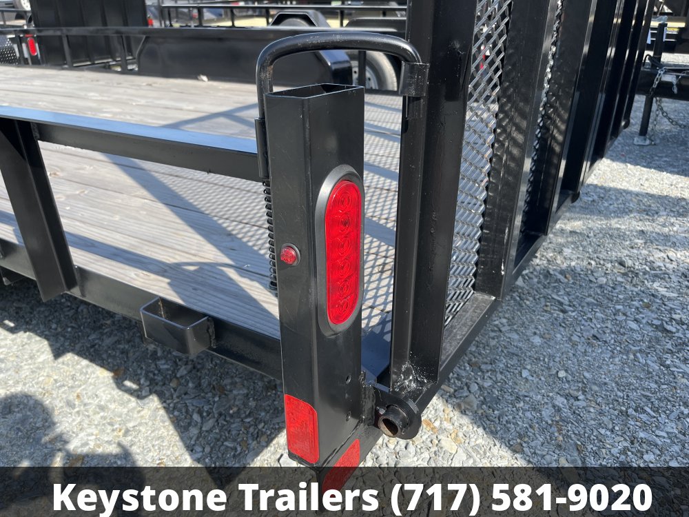 2024 Greenfield Welding - U83X18-7K - Black/Black - 7x18 - 7,000#