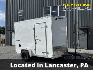 2026 Homesteader Trailers - 610IS - White - 6x10 - 2,990#