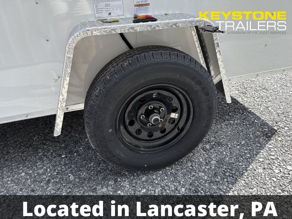 2026 Homesteader Trailers - 610IS - White - 6x10 - 2,990#