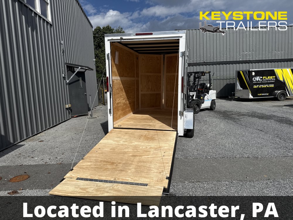 2026 Homesteader Trailers - 610IS - White - 6x10 - 2,990#