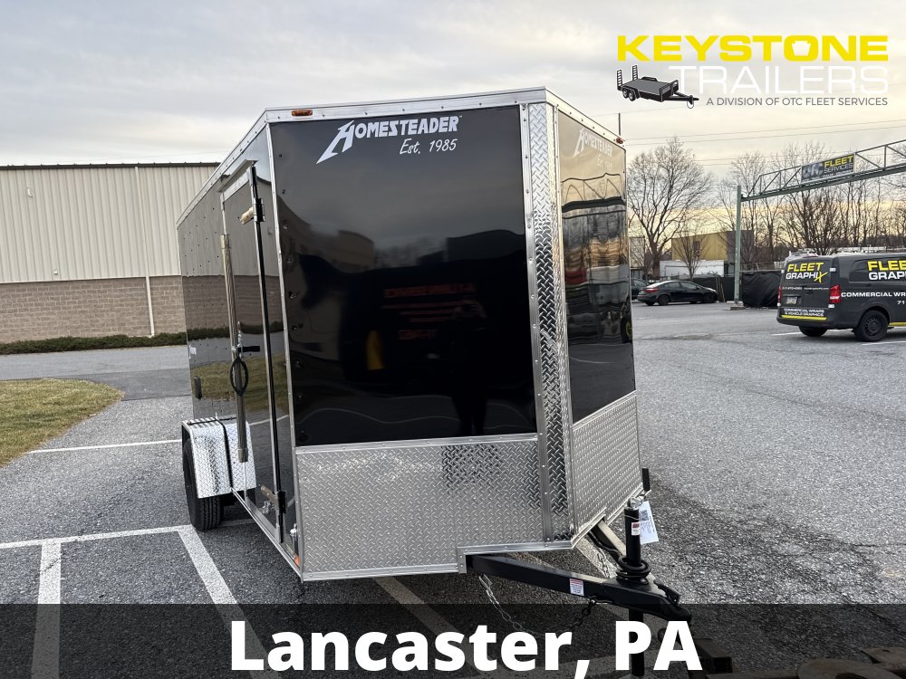 2026 Homesteader - 712IS - Black - 7x12 - 2,990#