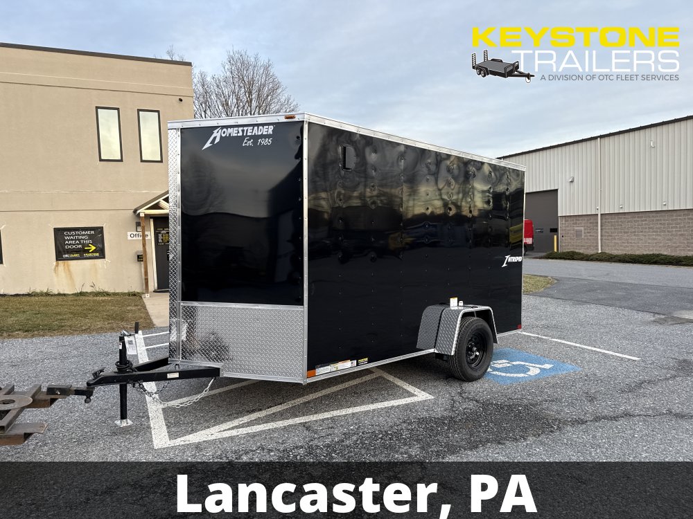 2026 Homesteader - 712IS - Black - 7x12 - 2,990#