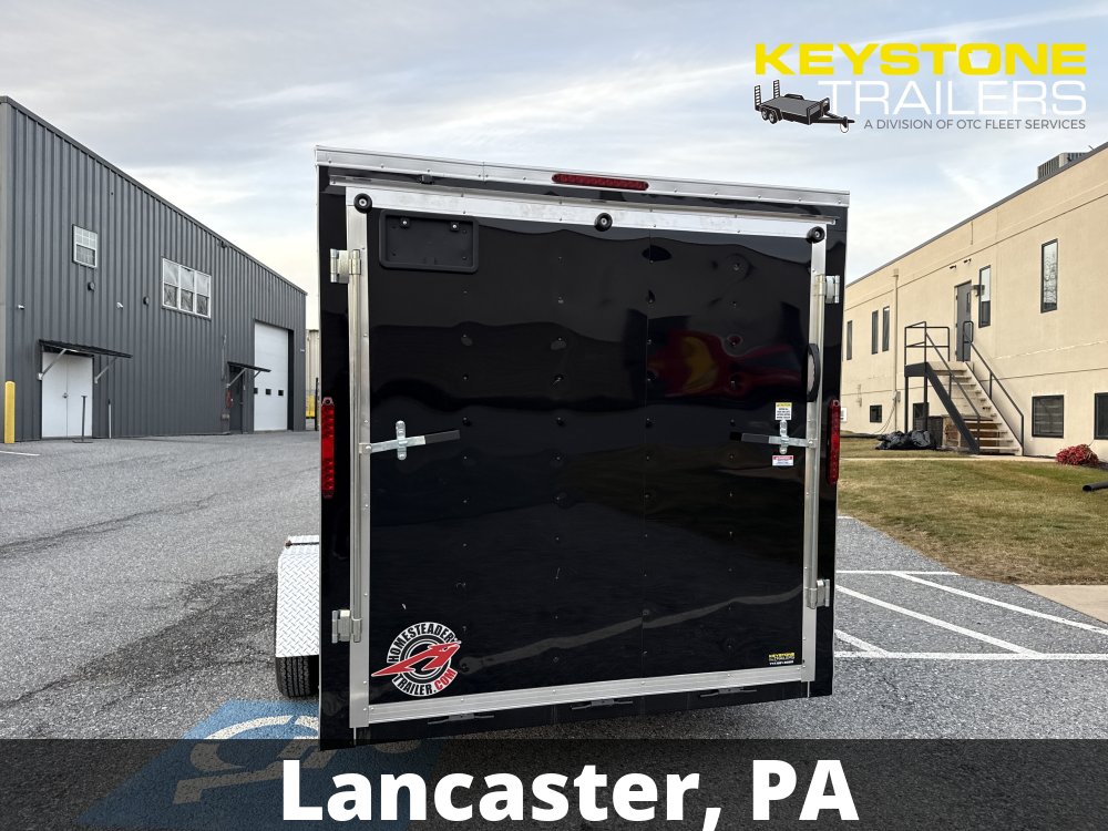 2026 Homesteader - 712IS - Black - 7x12 - 2,990#