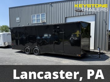 2026 Homesteader - 824IH - Black - 8.5x24 - 9,950#