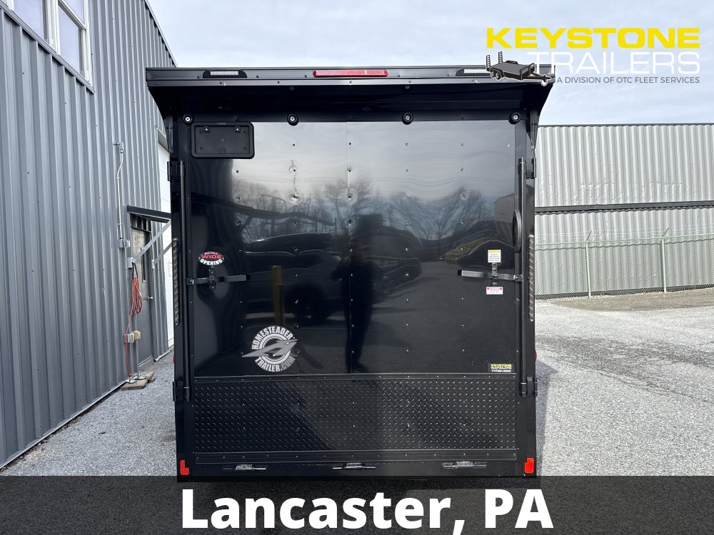 2026 Homesteader - 714IT - Black - 7x14 - 7,000#