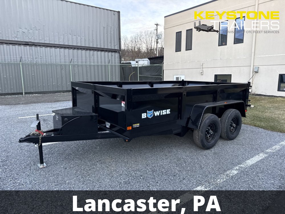 2026 B-Wise - DT712LP-LE-10 - Black - 7x12 - 9,990#