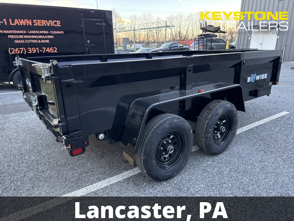 2026 B-Wise - DT712LP-LE-10 - Black - 7x12 - 9,990#