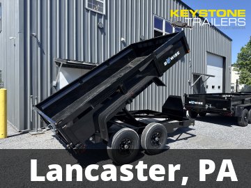 2026 B-Wise - DT712LP-LE-10 - Black - 7x12 - 9,990#