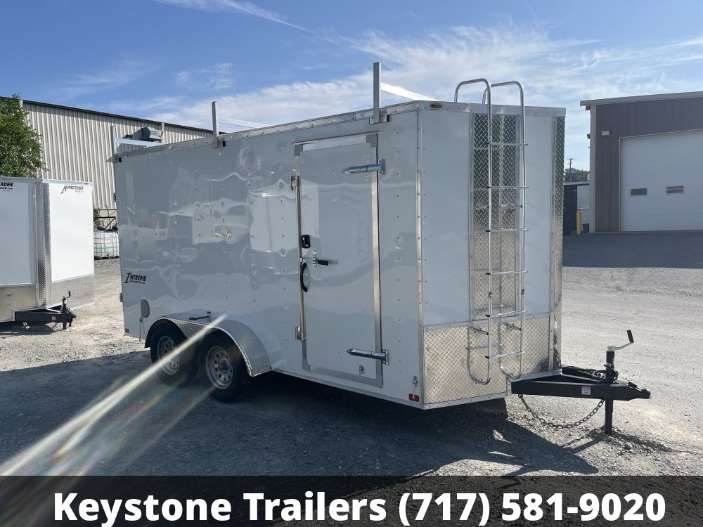 2025 Homesteader Trailers - 714IT - White - 7x14 - 7,000#